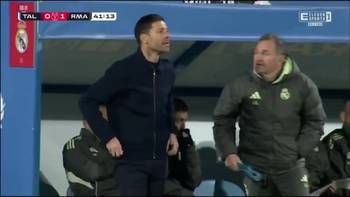 皇马1-0领先！塔拉维亚球员手球送点，姆巴佩点射打破僵局！