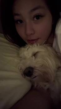 徐彬女友颜值如何？俩人还养了一只小狗😉